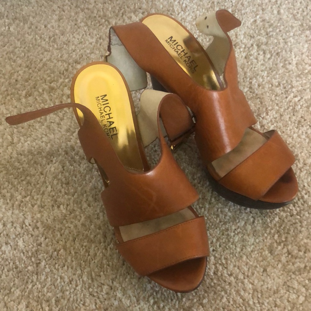 Gently Used Michael Kors Sandal Heels